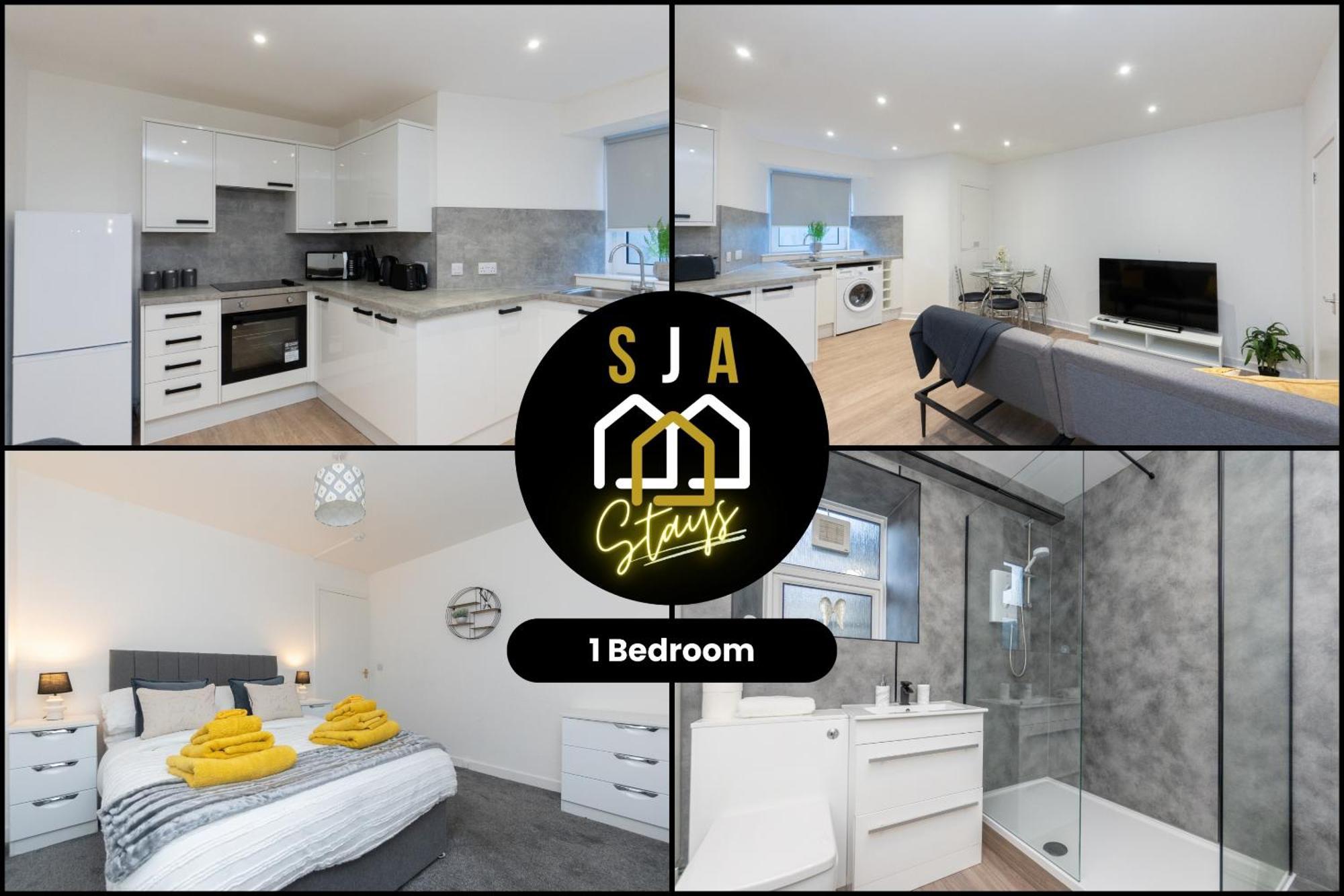 Central City Stay - Sja Stays - 1 Bed Apartment Абърдийн Екстериор снимка